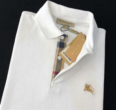 camisetas tipo polo burberry precio|Men’s Designer T.